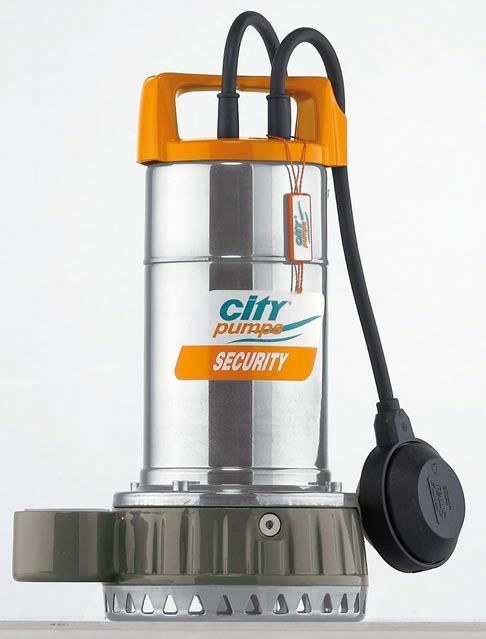 Security 30M (1.5Hp) Paslanmaz Flatörlü Drenaj Pompası