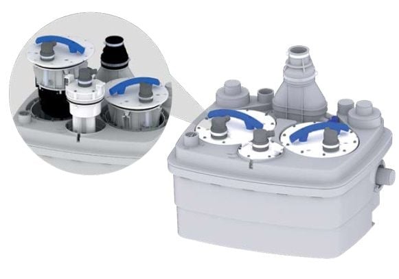 Sanicubic 2 Classic Gri Su, Foseptik Su (13,4 Mt)