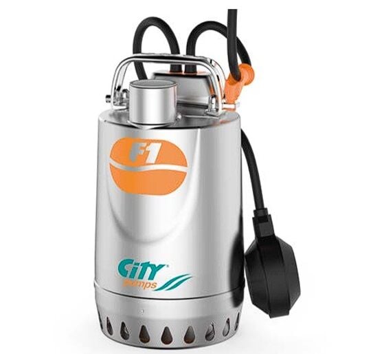 Speed F-1 30M (0.33Hp) Paslanmaz Flatörlü Drenaj Pompası