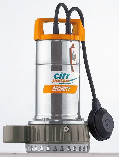 Security 10M (1Hp) Paslanmaz Flatörlü Drenaj Pompası