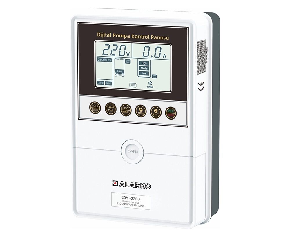 20Y-2200 Monofaze Dijital Kontrol Panosu (0.5-3Hp)