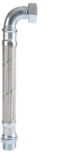 Paslanmaz Dirsekli Fleks 1'' 70 cm