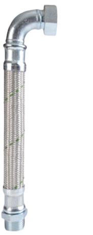 Paslanmaz Dirsekli Fleks 2'' 100 cm