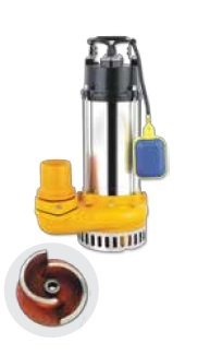 V2200F Kirli Su Drenaj Pompası 3 HP Monofaze